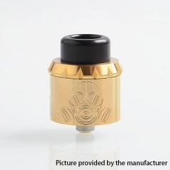 Apocalypse 25 Style 25mm RDA Rebuildable Dripping Atomizer w/ BF Pin - Gold