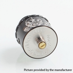 Apocalypse 25 Style 25mm RDA Rebuildable Dripping Atomizer w/ BF Pin - Silver