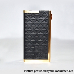 SOB S3 Style Mechanical Box Mod w/Outlaw Style RDA Atomizer Kit 24mm - Black