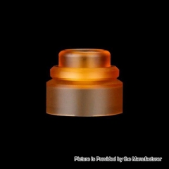 Authentic Gas Mods PMMA Replacement Color Cap for Nova RDA - Transparent Orange
