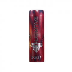 Authentic Thunderhead Creations THC  Tauren 18650/20700/21700 Mechanical Mod - Volcanic Red