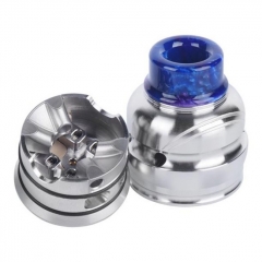 Authentic Wotofo Elder Dragon 22mm RDA RYUJIN RDA Rebuildable Dripping Atomizer w/ BF Pin - Silver