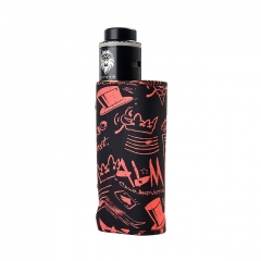 Vapor Storm Eco Pro Mod 80W 25mm VV/VW Temperature Control Mod w/ Lion RDA Kit - Black Haze