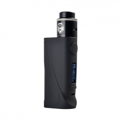 Vapor Storm Eco Pro Mod 80W 25mm VV/VW Temperature Control Mod w/ Lion RDA Kit - Black