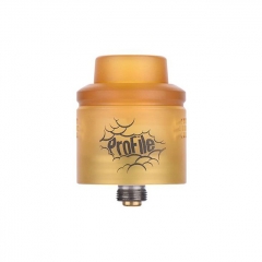 Authentic Wotofo Profile 24mm RDA Rebuildable Dripping Atomizer w/ BF Pin - Yellow