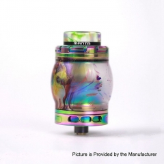 Authentic ADVKEN Manta 4.5ml Resin RTA Rebuildable Tank Atomizer - Rainbow