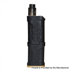 Kalasag V2 Style Mechanical Mod + Kampilan Style RDA Kit - Black