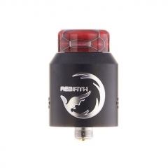 Rebirth Style 24mm RDA Rebuildable Dripping Atomizer w/ BF Pin - Black