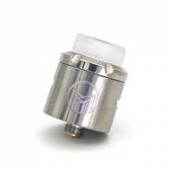 Authentic Acevape Magic Master 24mm RDA Rebuildable Dripping Atomizer w/ BF Pin - Silver