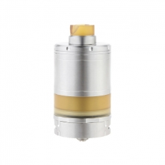 Vazzling VG V5 XL Style 32.5mm 316SS RTA Rebuildable Tank Atomizer 14ml - Silver