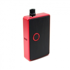 SXK BB Style Evolv DNA 60W All-in-One VW 18650 Box Mod Vape Kit w/ USB Port - Red