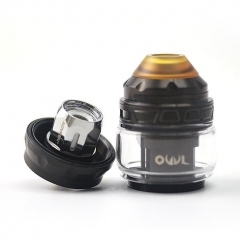 Authentic Advken Owl 25mm Sub Ohm Tank Clearomizer 4ml - Bronze