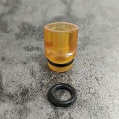 510 Mini Whistle Replacement Drip Tip 10.5mm PEI 1pc - Yellow