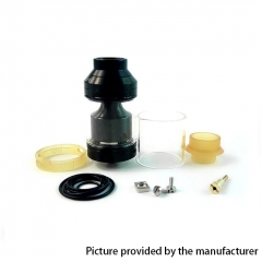 Kindbright The Sherman Style 25mm RTA Rebuildable Tank Atomizer 3ml - Black