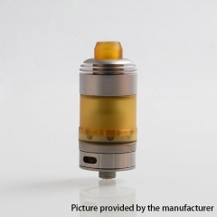 Coppervape Hussar Satin Style 22mm 316SS RTA Rebuildable Tank Atomizer - Grey