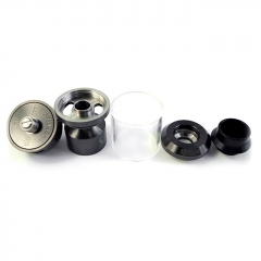 Kindbright The Sherman Style 25mm RTA Rebuildable Tank Atomizer 3ml - Black