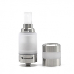 YFTK Ka v7 Style 23mm 316SS RTA Rebuildable Tank Atomizer 3ml Nano Kit Version - Silver