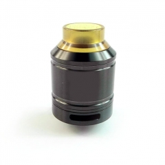 Kindbright Sherman Style 316SS 25mm RDA Rebuildable Dripping Atomizer w/ BF Pin - Black