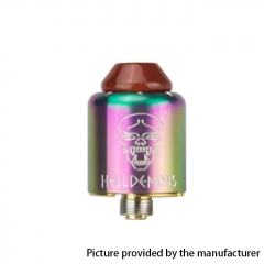 Authentic Ystar Hell Demons 20mm RDA Rebuildable Dripping Atomizer w/BF Pin - Rainbow