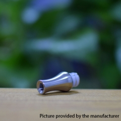 EVL 510 Stainless Steel Calabash Style Drip Tip 1pc - Silver