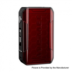 Authentic Wismec SINUOUS V200 200W TC VW Variable Wattage Box Mod - Red