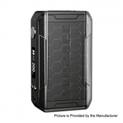 Authentic Wismec SINUOUS V200 200W TC VW Variable Wattage Box Mod - Black