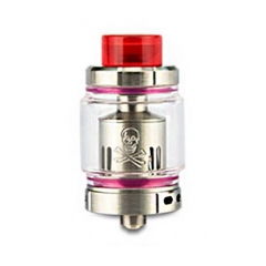 Authentic Ystar Baby Mesh Sub Ohm Clearomizer Tank 6.0ml /0.15ohm - Silver Red