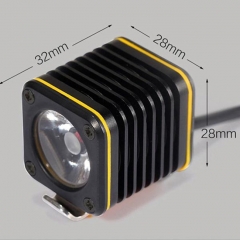 XANES XL03 LED Bicycle Front Light Cycling Warning Light Smart Temperature Regulated Lamp IPX6 Waterproof