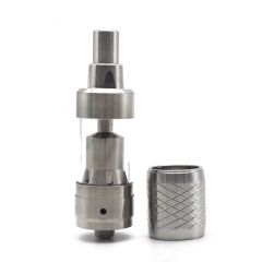 KF Mini v3 Style 19mm RTA Rebuildable Tank Atomizer 2ml - Silver