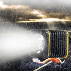 XANES XL03 LED Bicycle Front Light Cycling Warning Light Smart Temperature Regulated Lamp IPX6 Waterproof