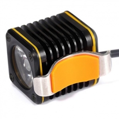XANES XL03 LED Bicycle Front Light Cycling Warning Light Smart Temperature Regulated Lamp IPX6 Waterproof