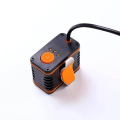 XANES DL01 1200LM 2xT6 LED 4-Mode Waterproof Bicycle Head Light Temperature Control Power Display