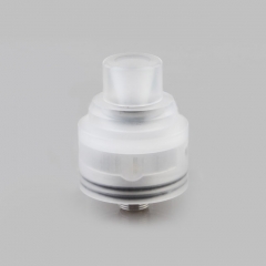Fantasy Style 316SS 22.5mm RDA Rebuildable Dripping Atomizer w/BF Pin(Acrylic) - White