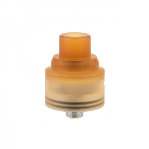 Fantasy Style 316SS 22.5mm RDA Rebuildable Dripping Atomizer w/BF Pin - Yellow