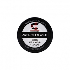 Coilology MTL Staple Wire 316SS 1.9ohm 10Feet