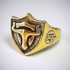 Thunderhead Creations Decorative Ring - Brass