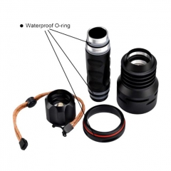SingFire SF-605 Diving LED Flashlight Set / Cree XM-L T6 / 5-mode / 1800LM / neutral white / 2*26650 / US / lanyard