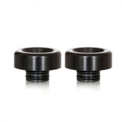 ULTON 510 Replacement Drip Tip 17mm 2pcs for Typhoon GT4 - Black