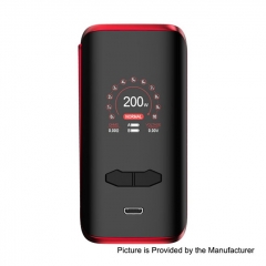 Authentic Augvape VX200 200W TC VV VW Variable Wattage Box Mod - Red