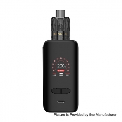 Authentic Augvape VX200 200W TC VV VW Variable Wattage Box Mod + Jewel Disposable Mesh Tank 3ml/0.15ohm Kit  - Black