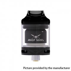 Authentic Oumier Wasp Nano 23mm RTA Rebuildable Tank Atomizer 2ml - Black