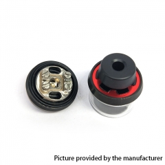 Gear Style 24mm RTA Rebuildable Tank Atomizer 3.5ml - Gun Metal