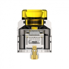 Authentic THC Tauren Solo 24mm RDA Rebuildable Dripping Atomizer w/BF Pin - Brass Black