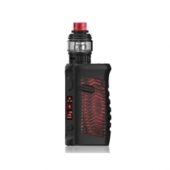 Authentic Vandy Vape Jackaroo 100W 18650/20700/21700 TC VW Variable Wattage Box Mod w/Tank 5ml/3.5ml Kit - Red Ridge