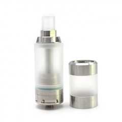 KA V8 Style 22mm 316SS RTA Rebuildable Tank Atomizer 5ml - Silver