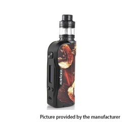 Authentic Aleader Orbit 100W 18650/20700/21700 TC VW APV Box Mod w/2ml Clearomizer Kit - Black