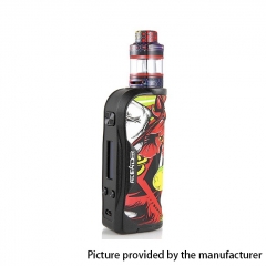 Authentic Aleader Orbit 100W 18650/20700/21700 TC VW APV Box Mod w/2ml Clearomizer Kit - Red