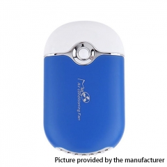 Handheld Air Cooler Fan USB Rechargeable Portable Mini Fan - Blue