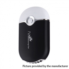 Handheld Air Cooler Fan USB Rechargeable Portable Mini Fan - Black