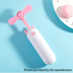 USB Fan Cooling Dragonfly Wind Cute Stylish Portable Dragonfly Cilicone Cooler Fan Cool Computer Mini Fan - Pink